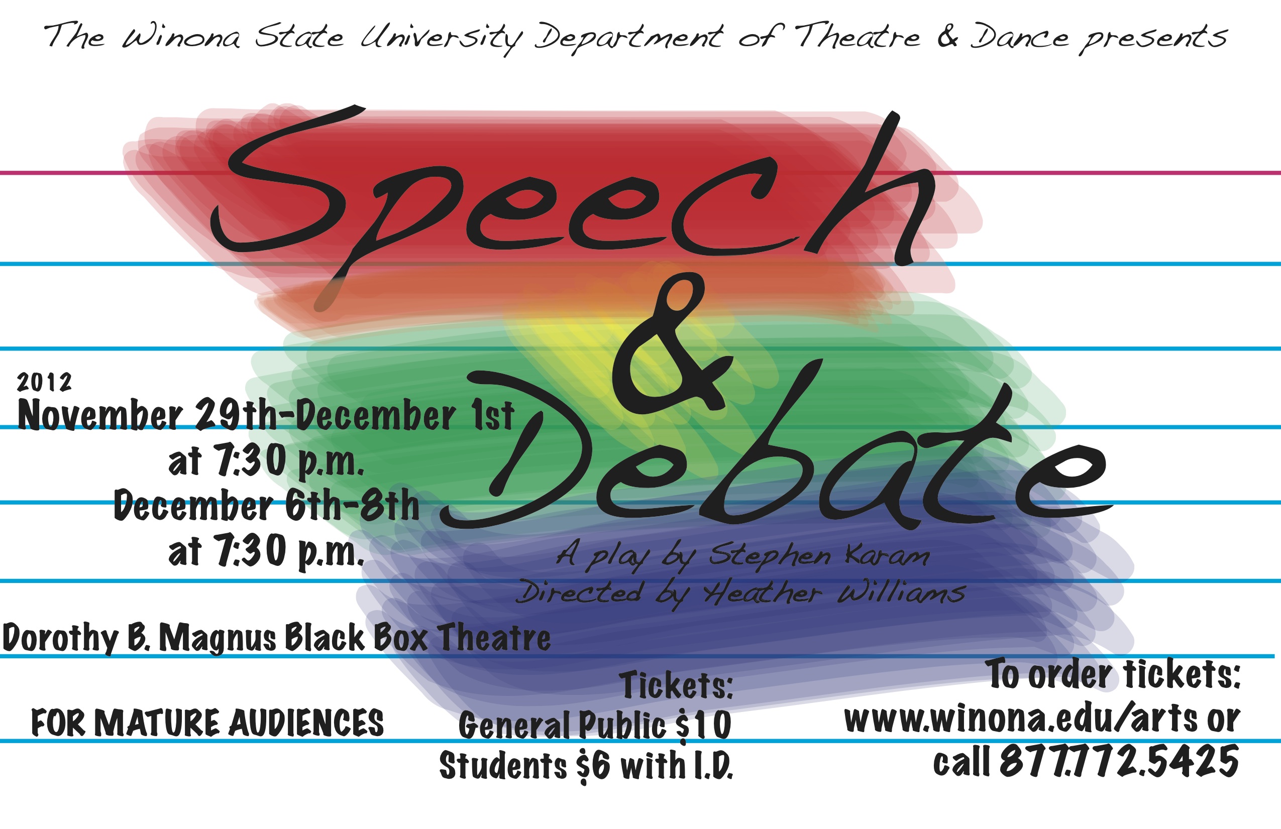 WSU Presents Speech Debate Winona State News