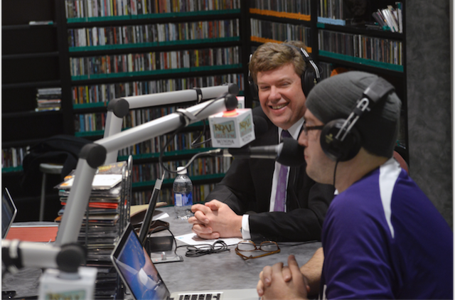 KQAL hosts President Olson