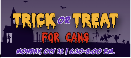 5th Annual Trick-or-Treat for Cans