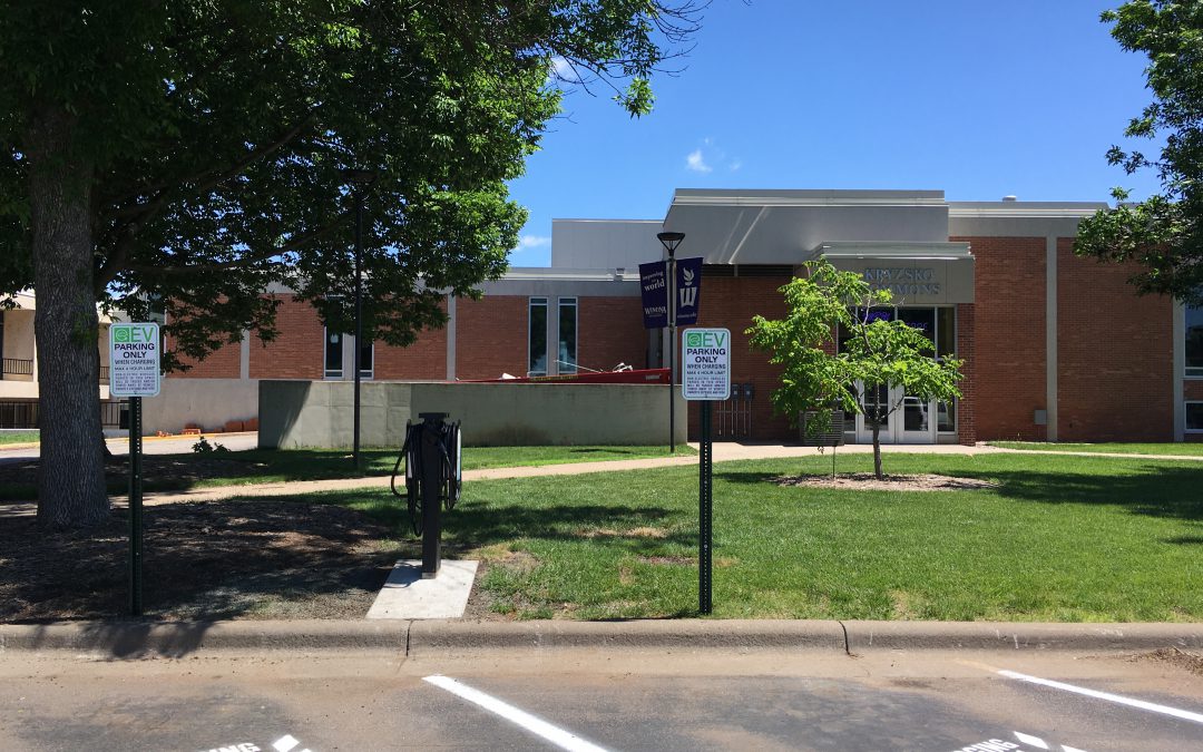 WSU Installs Electric Charging Stations