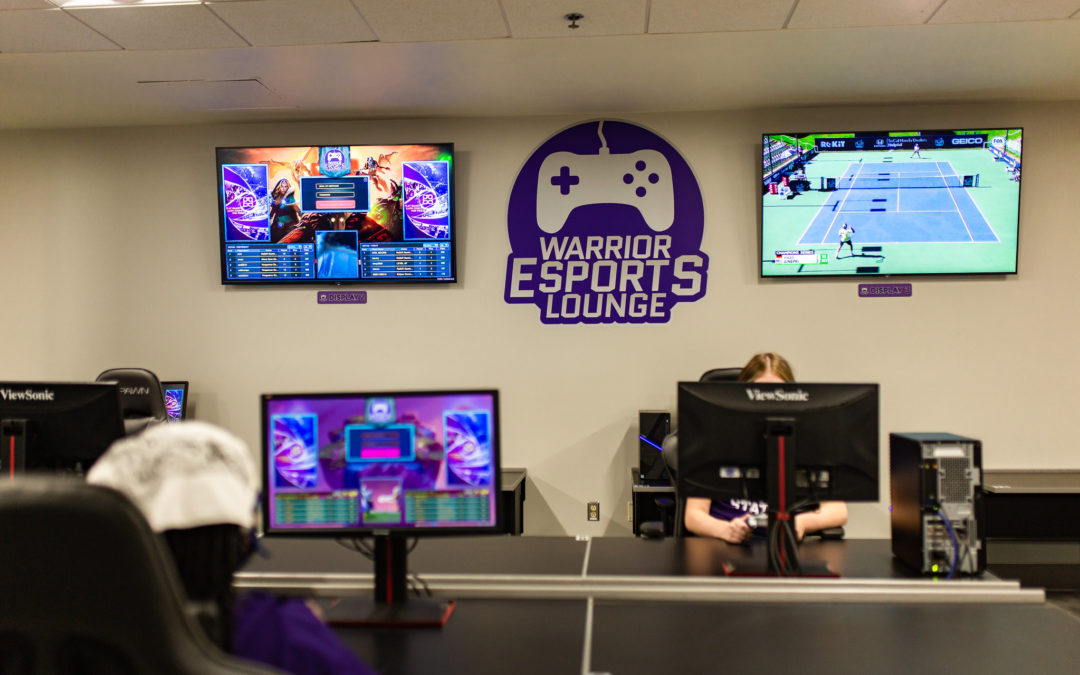 Winona State University Opens Warrior Esports Lounge