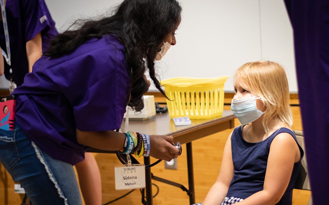 High School Students Explore Interest in Healthcare with Scrubs Camp