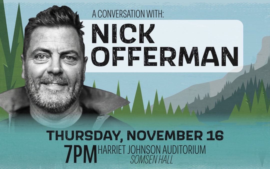 New Date and Venue Change for Nick Offerman at Winona State