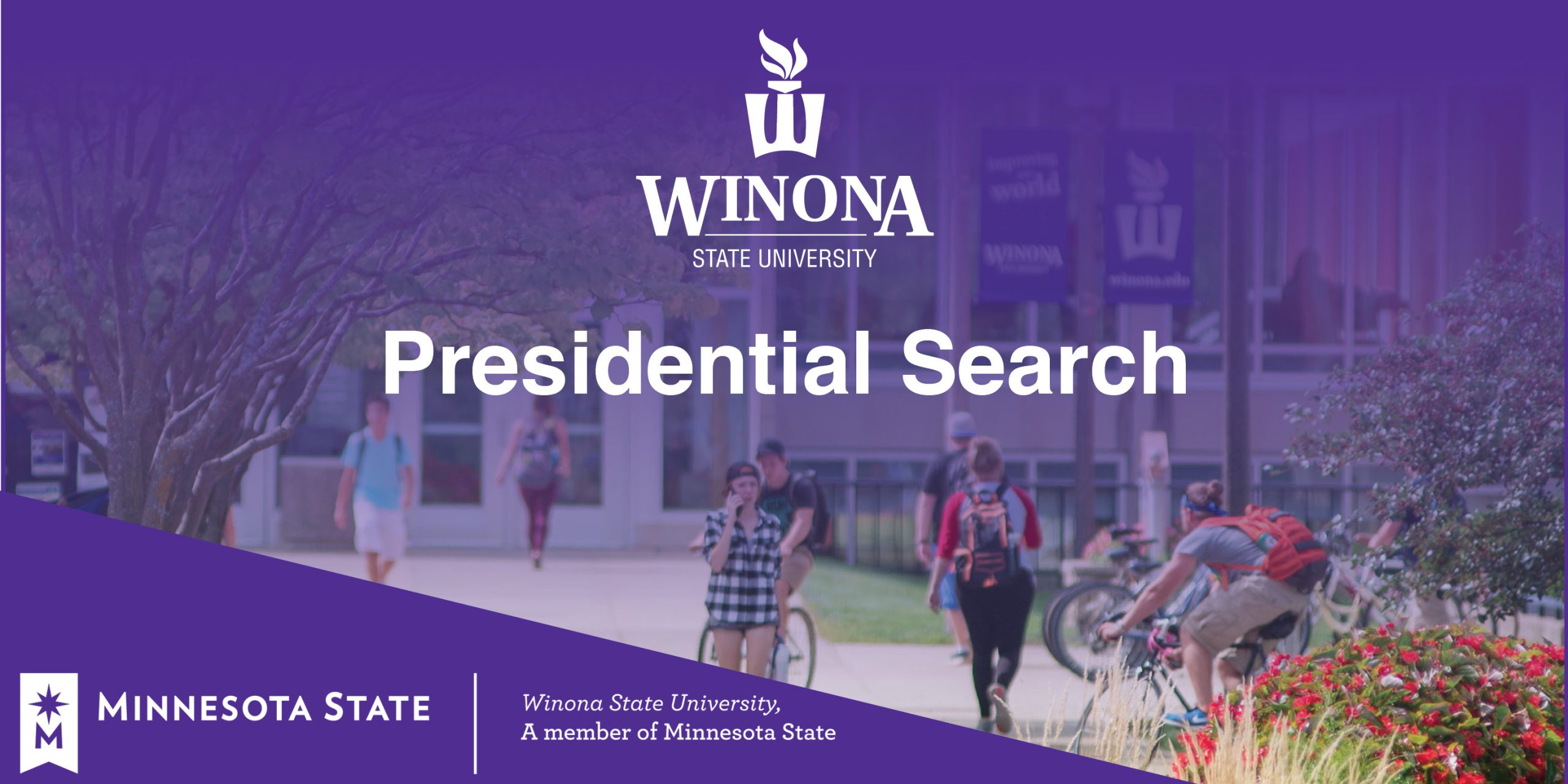 WSU Presidential Search graphic
