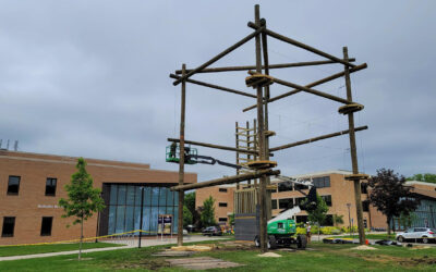Elevating the Student Experience: New High Ropes Course at Winona State